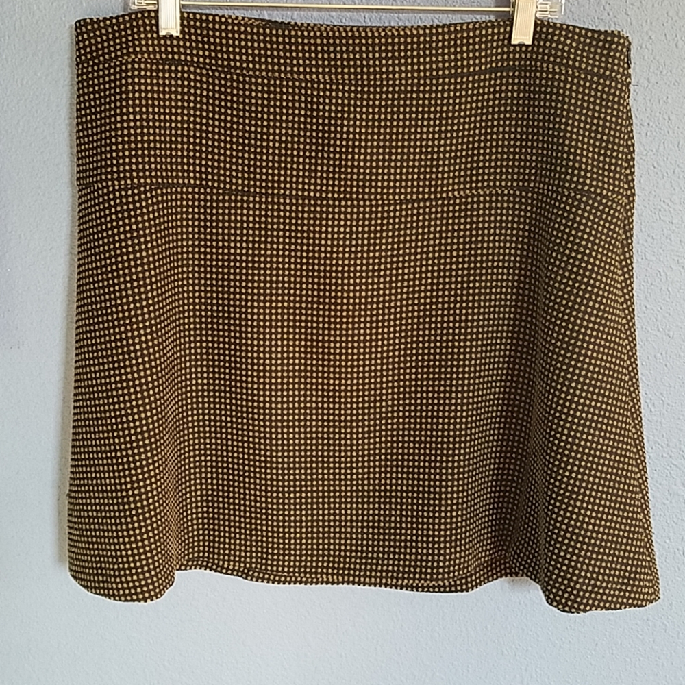 A-Line Loft skirt 14 black